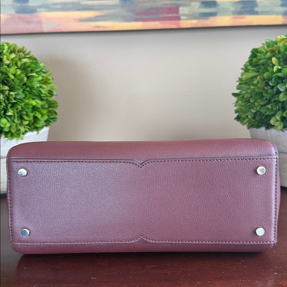 KATE SPADE ♠️ New York "Tippy" SMALL TRIPLE COMPARTMENT SATCHEL BAG 🌟EUC🌟 - Picture 15 of 17